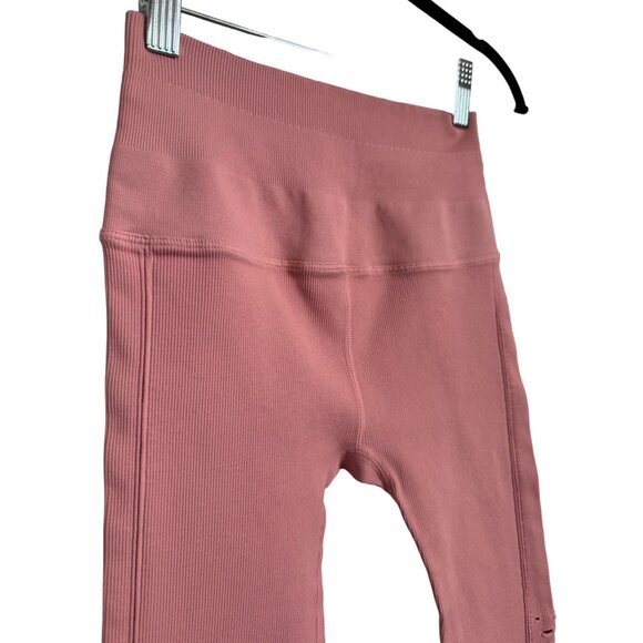 Spiritual Gangster Self Love Leggings Size XS  Pink High Waist Cut Out Design Le - Picture 8 of 10